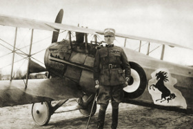 Francesco Baracca e Godwin Brumoswski, i maggiori assi della caccia italiana e austroungarica nel primo conflitto mondiale