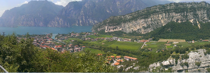 nago torbole vista lago di garda